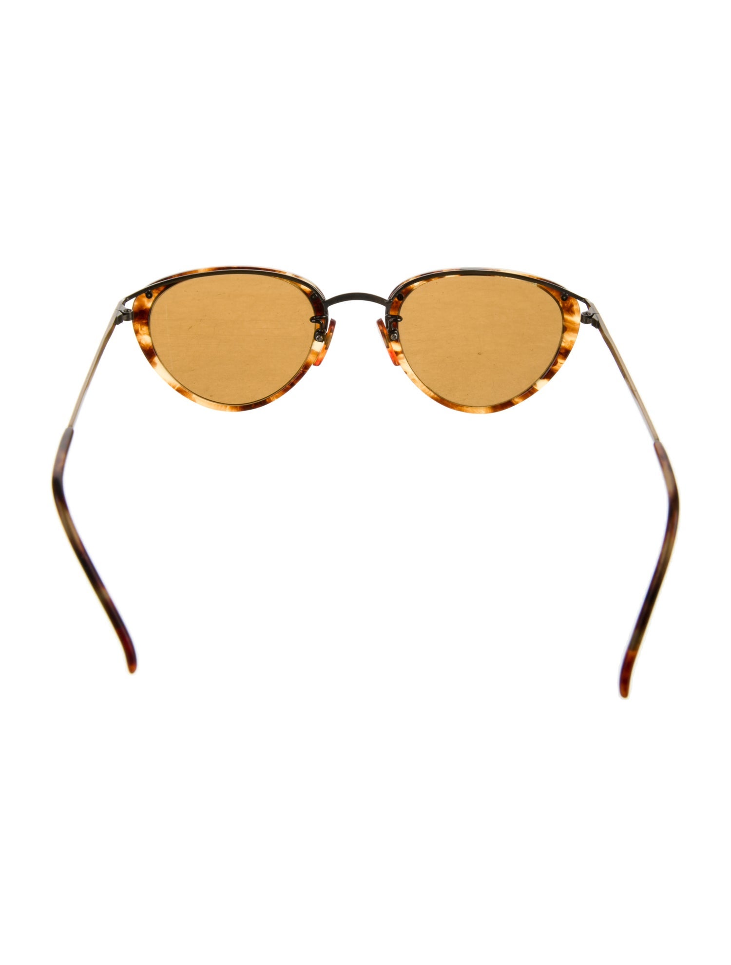 Oliver Peoples Round Tinted Sunglasses