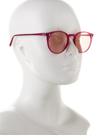 Oliver Peoples Parquet Round Sunglasses