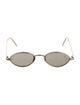 Oliver Peoples Round Tinted Sunglasses