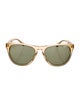 Oliver Peoples Wayfarer Tinted Sunglasses