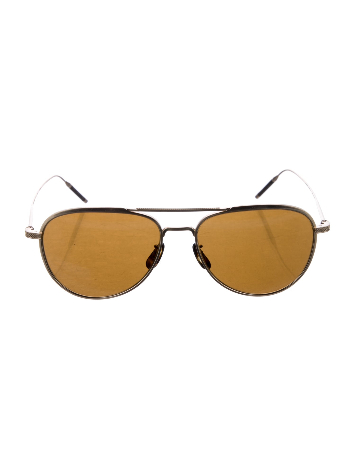 Oliver Peoples Aviator Gradient Sunglasses