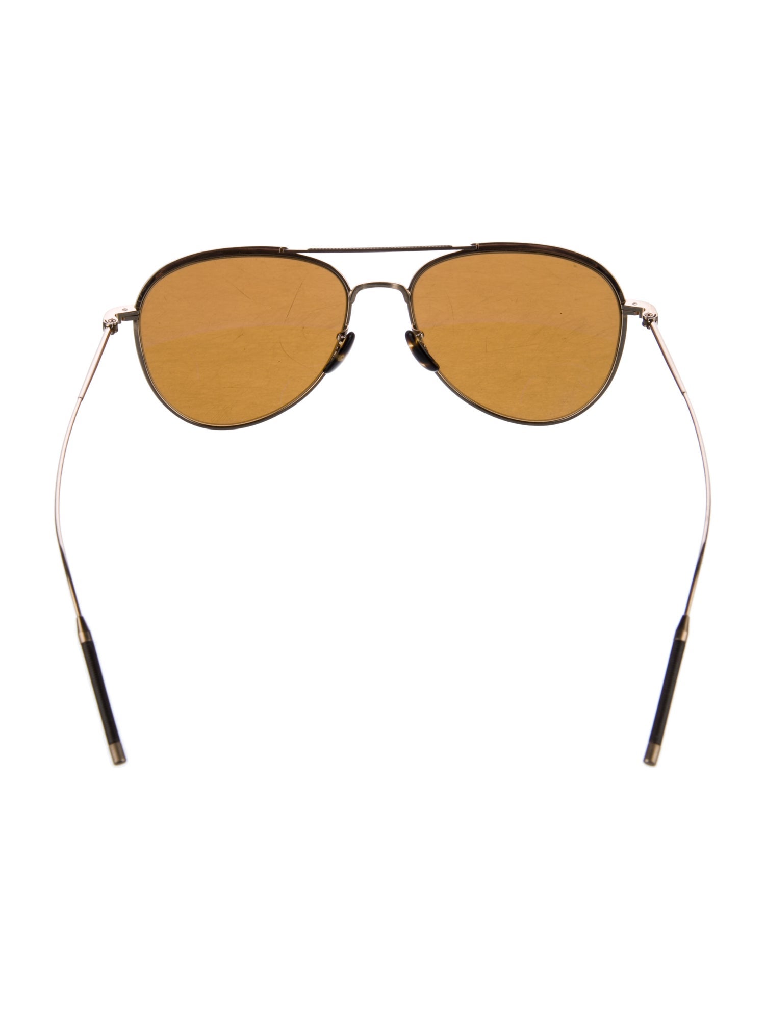 Oliver Peoples Aviator Gradient Sunglasses