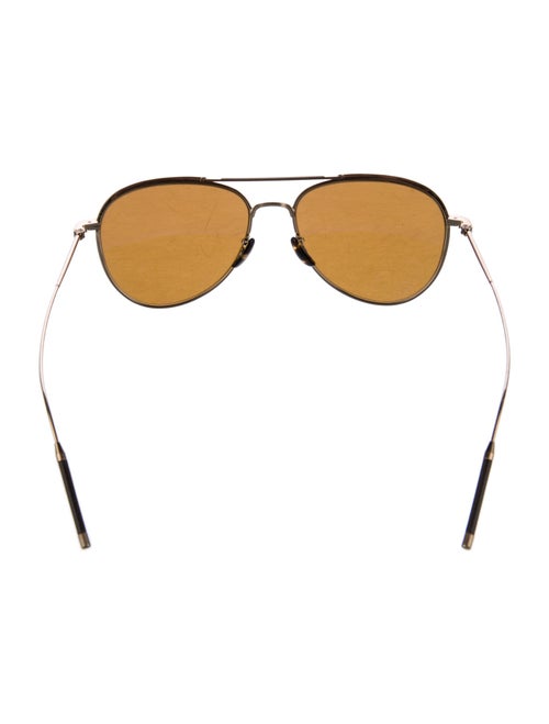 Oliver Peoples Aviator Gradient Sunglasses