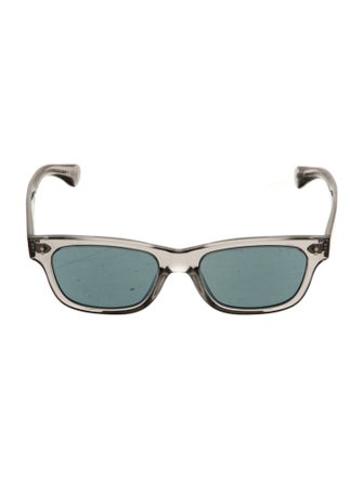 Oliver Peoples Wayfarer Tinted Sunglasses