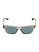 Oliver Peoples Wayfarer Tinted Sunglasses