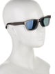 Oliver Peoples Wayfarer Tinted Sunglasses