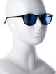 Oliver Peoples Wayfarer Tinted Sunglasses