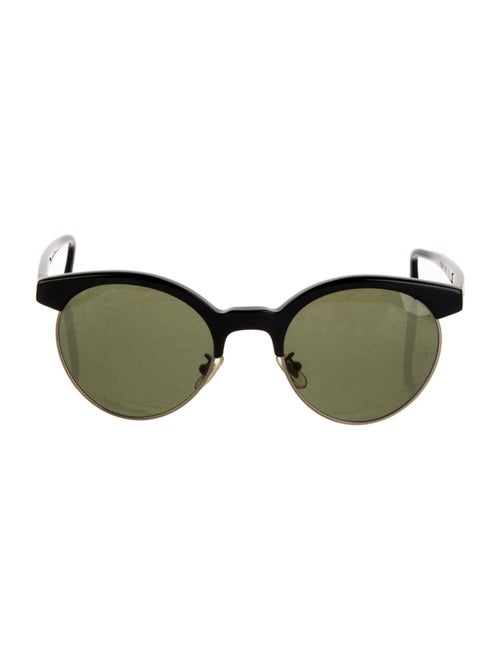Oliver Peoples Round Mirrored Sunglasses