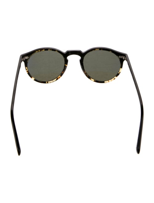 Oliver Peoples Round Tinted Sunglasses