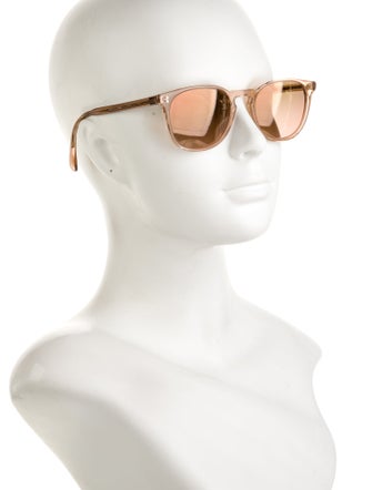 Oliver Peoples Aviator Tinted Sunglasses