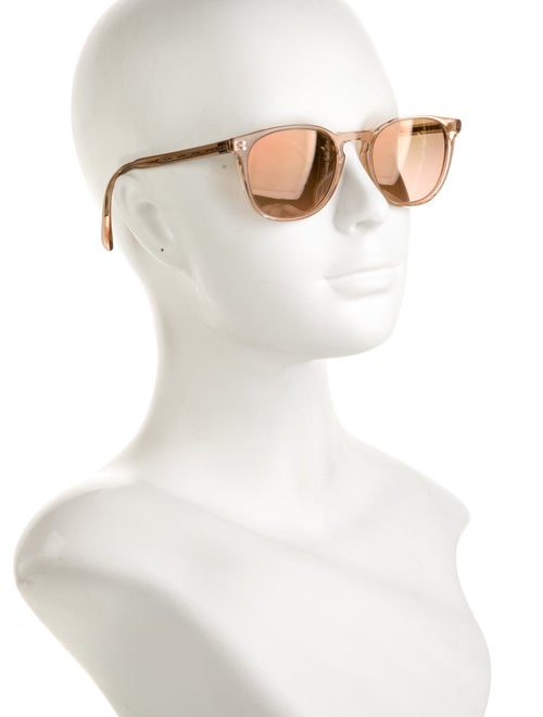 Oliver Peoples Aviator Tinted Sunglasses