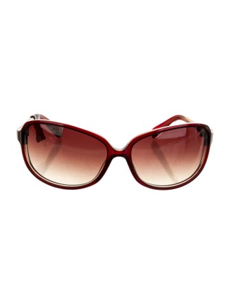 Oliver Peoples Square Gradient Sunglasses