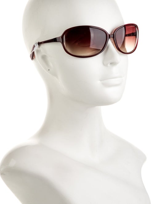 Oliver Peoples Square Gradient Sunglasses