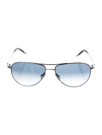 Oliver Peoples Aviator Gradient Sunglasses