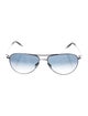 Oliver Peoples Aviator Gradient Sunglasses