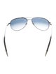 Oliver Peoples Aviator Gradient Sunglasses
