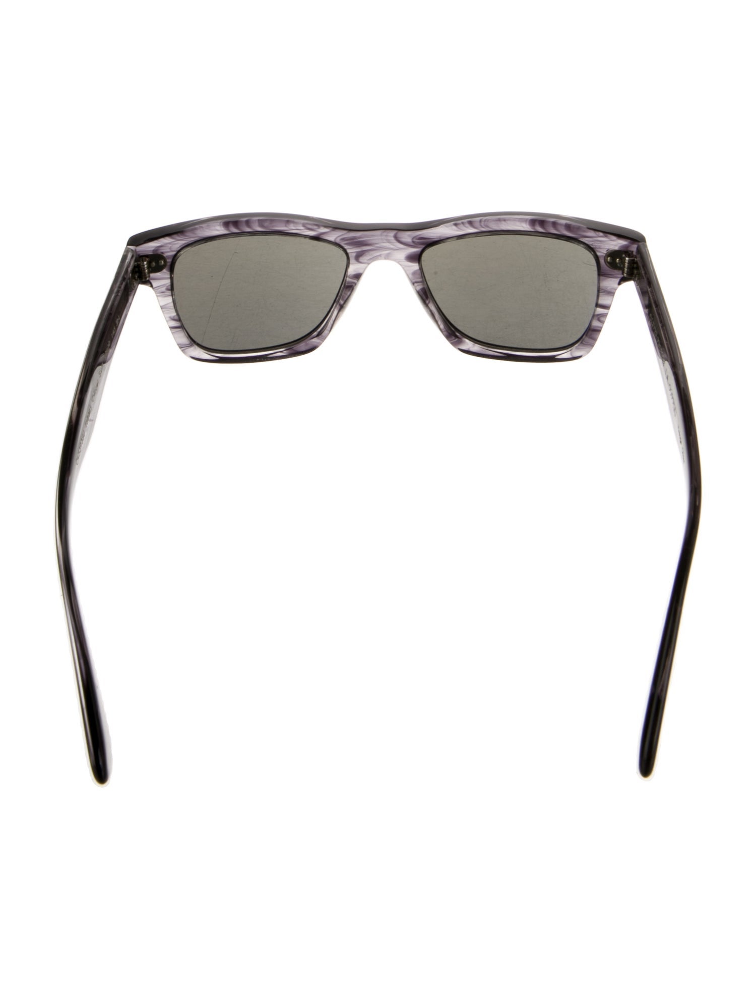 Oliver Peoples Wayfarer Tinted Sunglasses