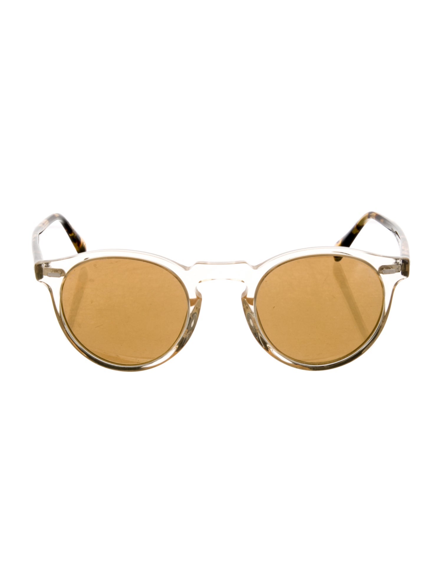 Oliver Peoples Round Tinted Sunglasses