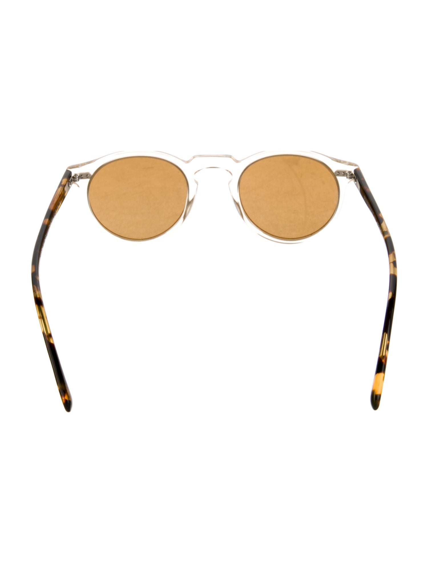 Oliver Peoples Round Tinted Sunglasses