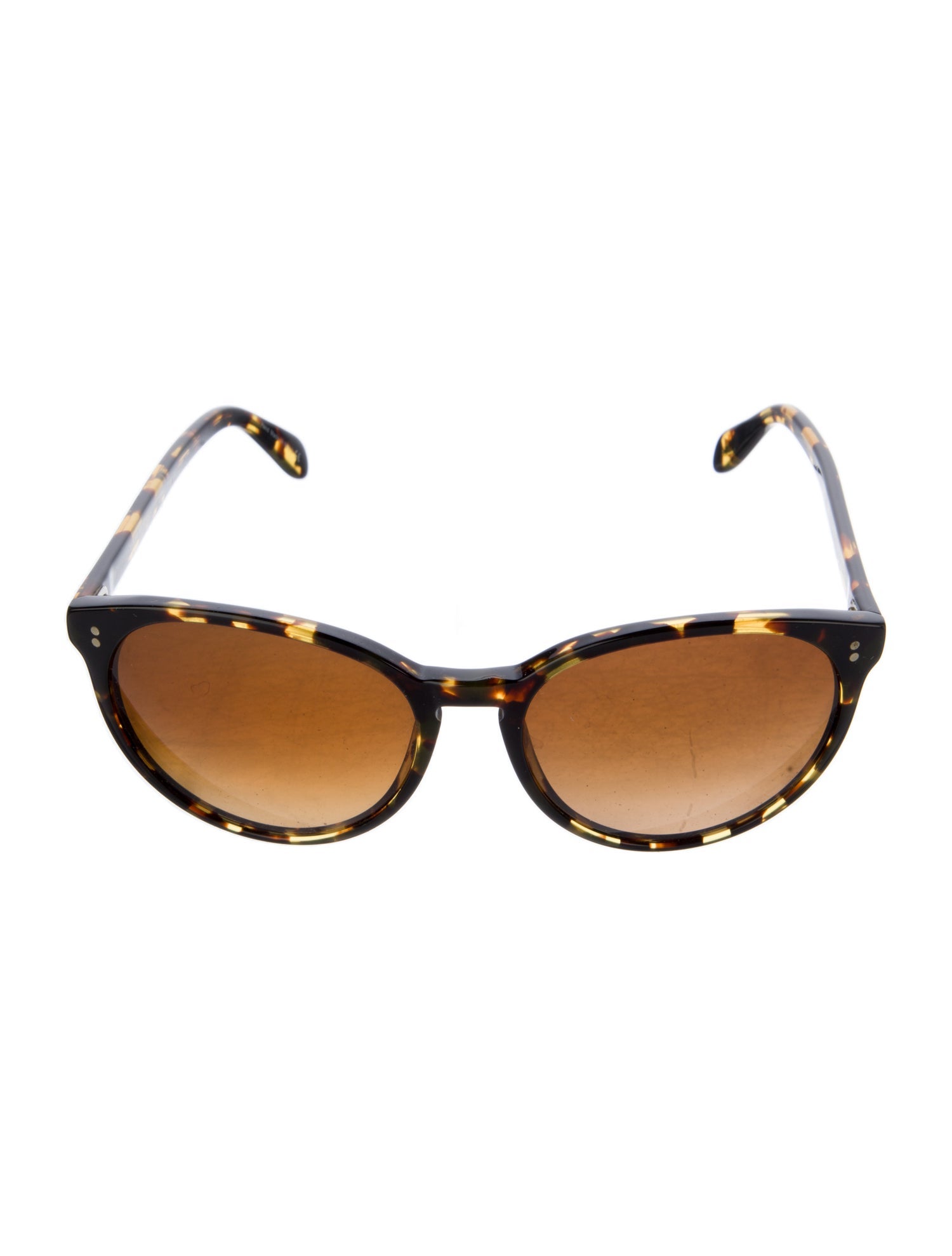 Oliver Peoples Round Gradient Sunglasses