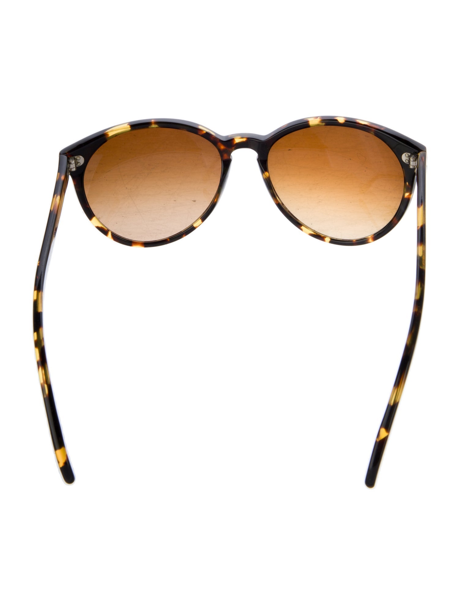 Oliver Peoples Round Gradient Sunglasses