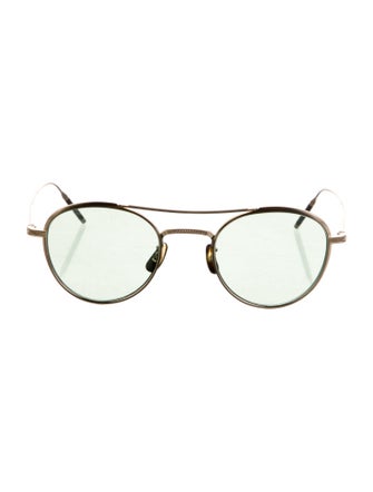 Oliver Peoples Round Tinted Sunglasses