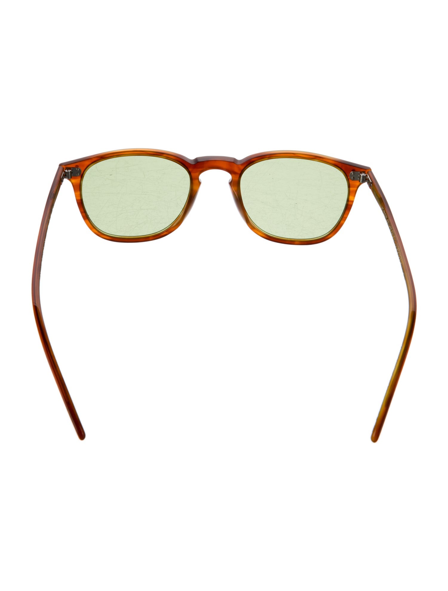Oliver Peoples Square Tinted Sunglasses