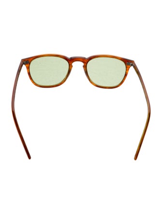 Oliver Peoples Square Tinted Sunglasses