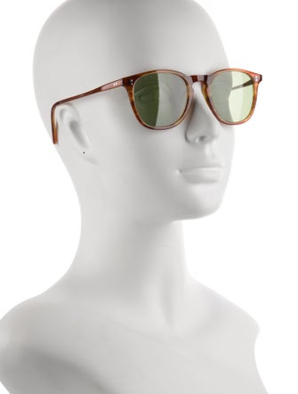 Oliver Peoples Square Tinted Sunglasses