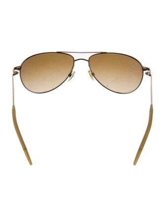 Oliver Peoples Benedict Aviator Sunglasses