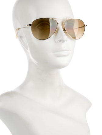 Oliver Peoples Benedict Aviator Sunglasses