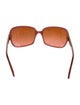 Oliver Peoples Square Gradient Sunglasses