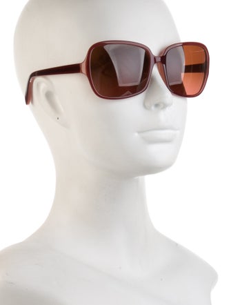 Oliver Peoples Square Gradient Sunglasses