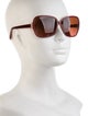 Oliver Peoples Square Gradient Sunglasses