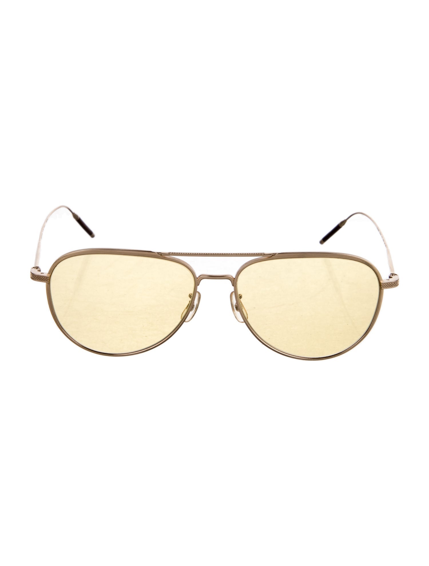Oliver Peoples Aviator Tinted Sunglasses