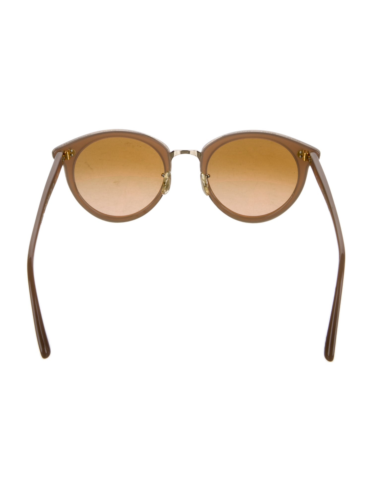 Oliver Peoples Round Tinted Sunglasses