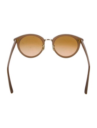 Oliver Peoples Round Tinted Sunglasses