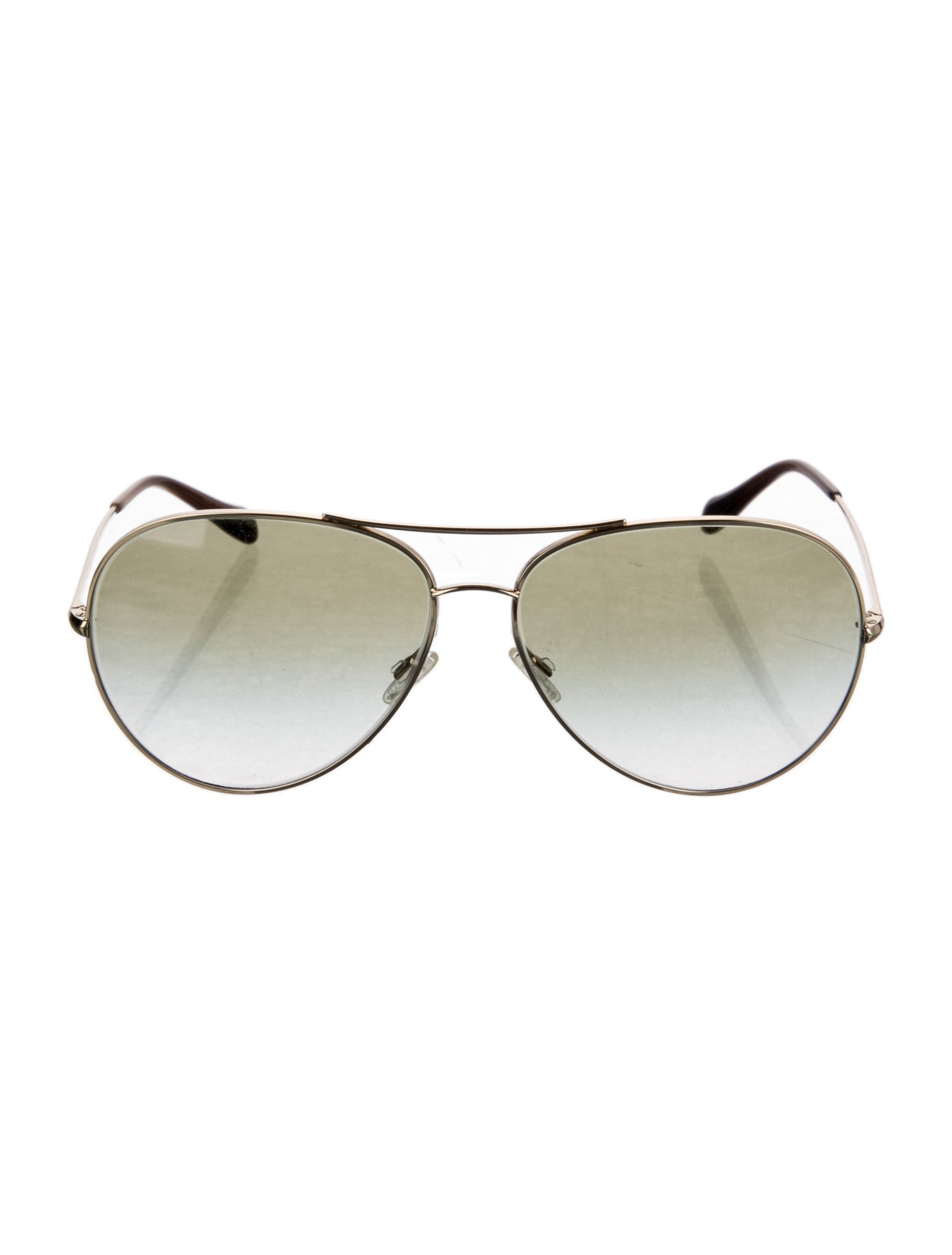 Oliver Peoples Aviator Tinted Sunglasses