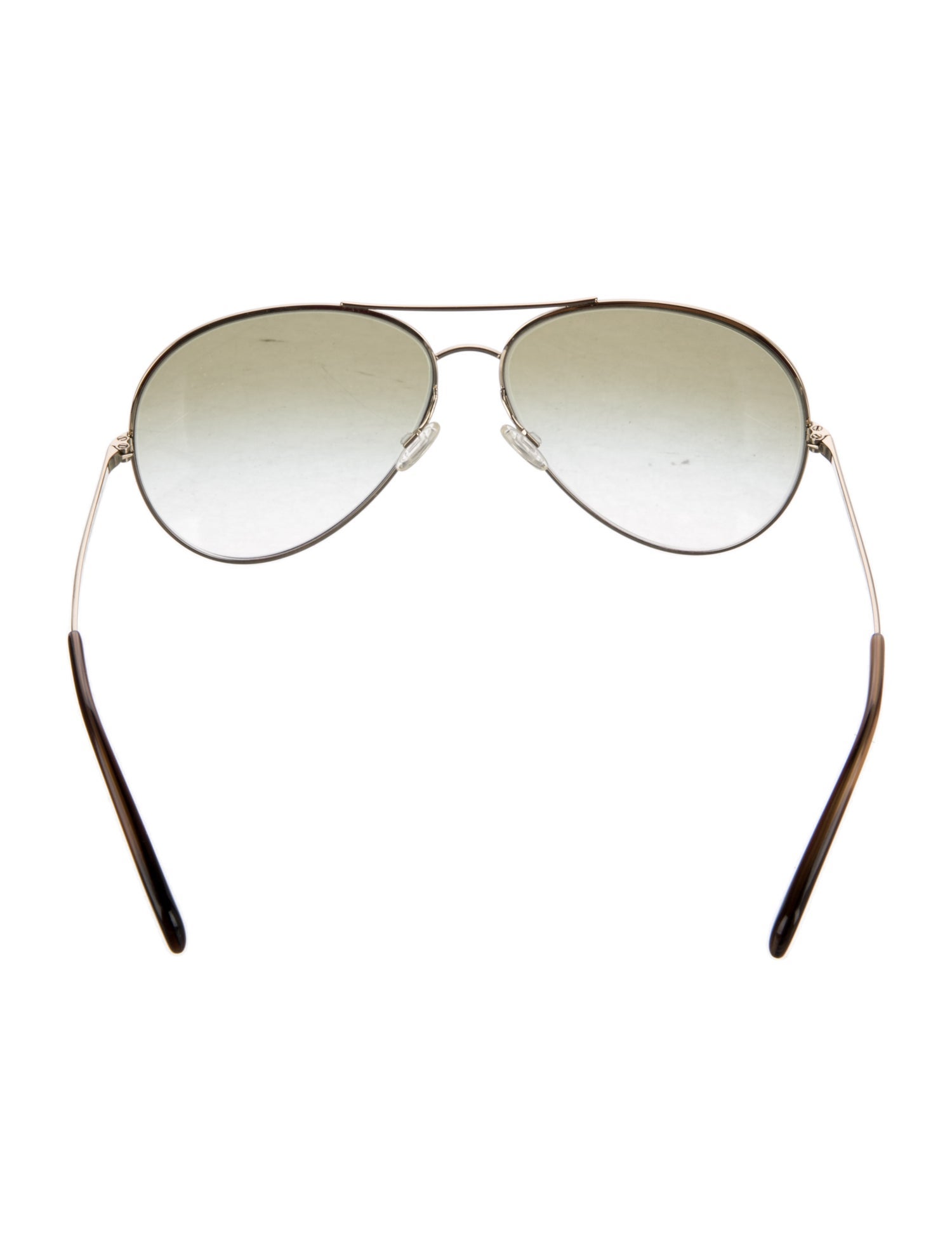 Oliver Peoples Aviator Tinted Sunglasses