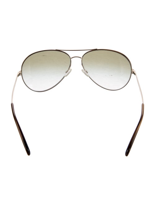 Oliver Peoples Aviator Tinted Sunglasses