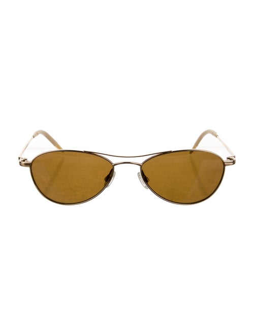 Oliver Peoples Aviator Tinted Sunglasses