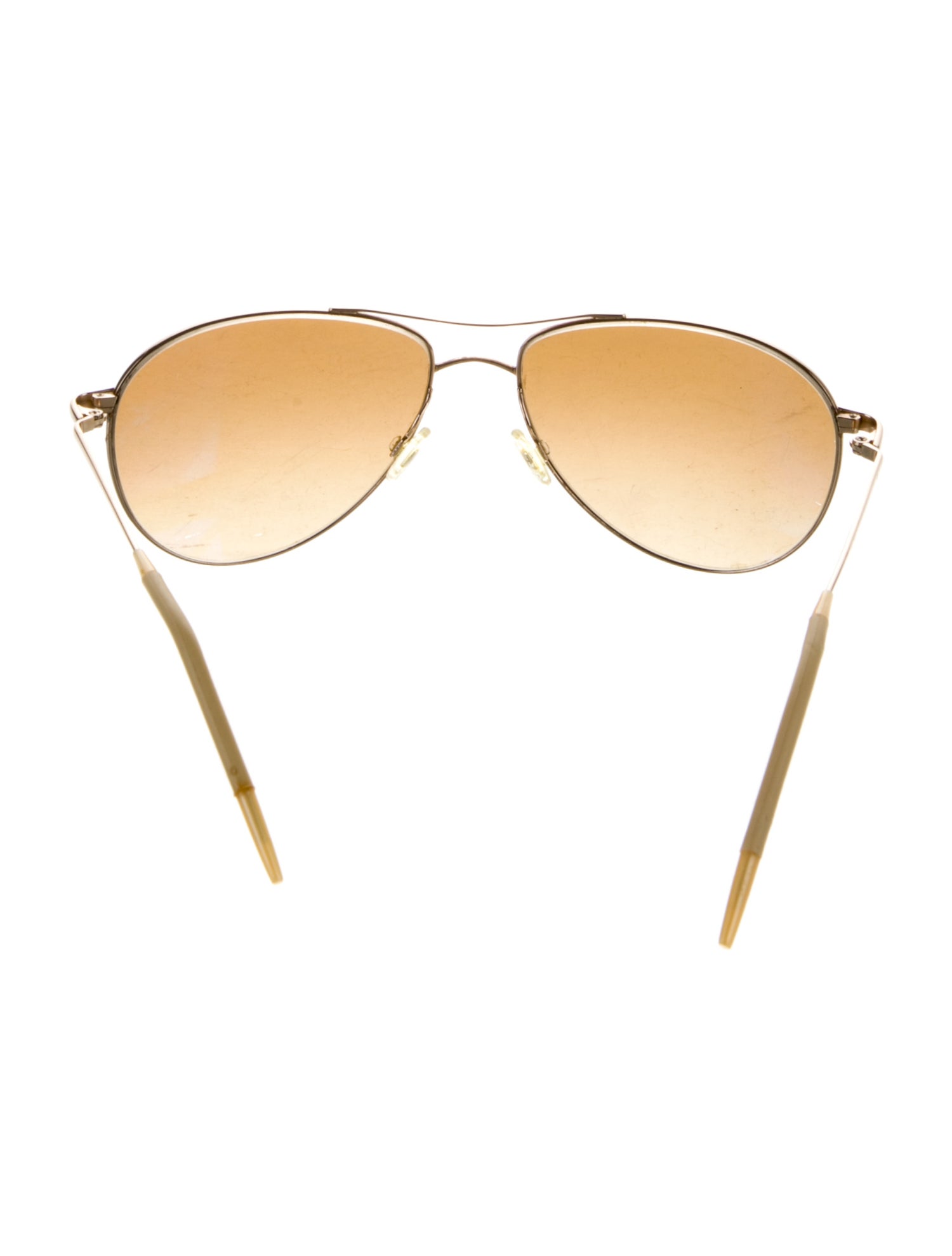 Oliver Peoples Aviator Tinted Sunglasses