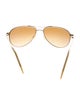 Oliver Peoples Aviator Tinted Sunglasses