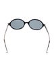 Oliver Peoples Round Tinted Sunglasses