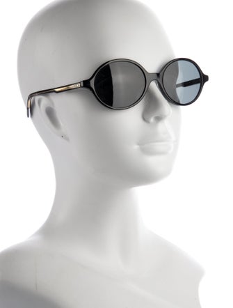 Oliver Peoples Round Tinted Sunglasses
