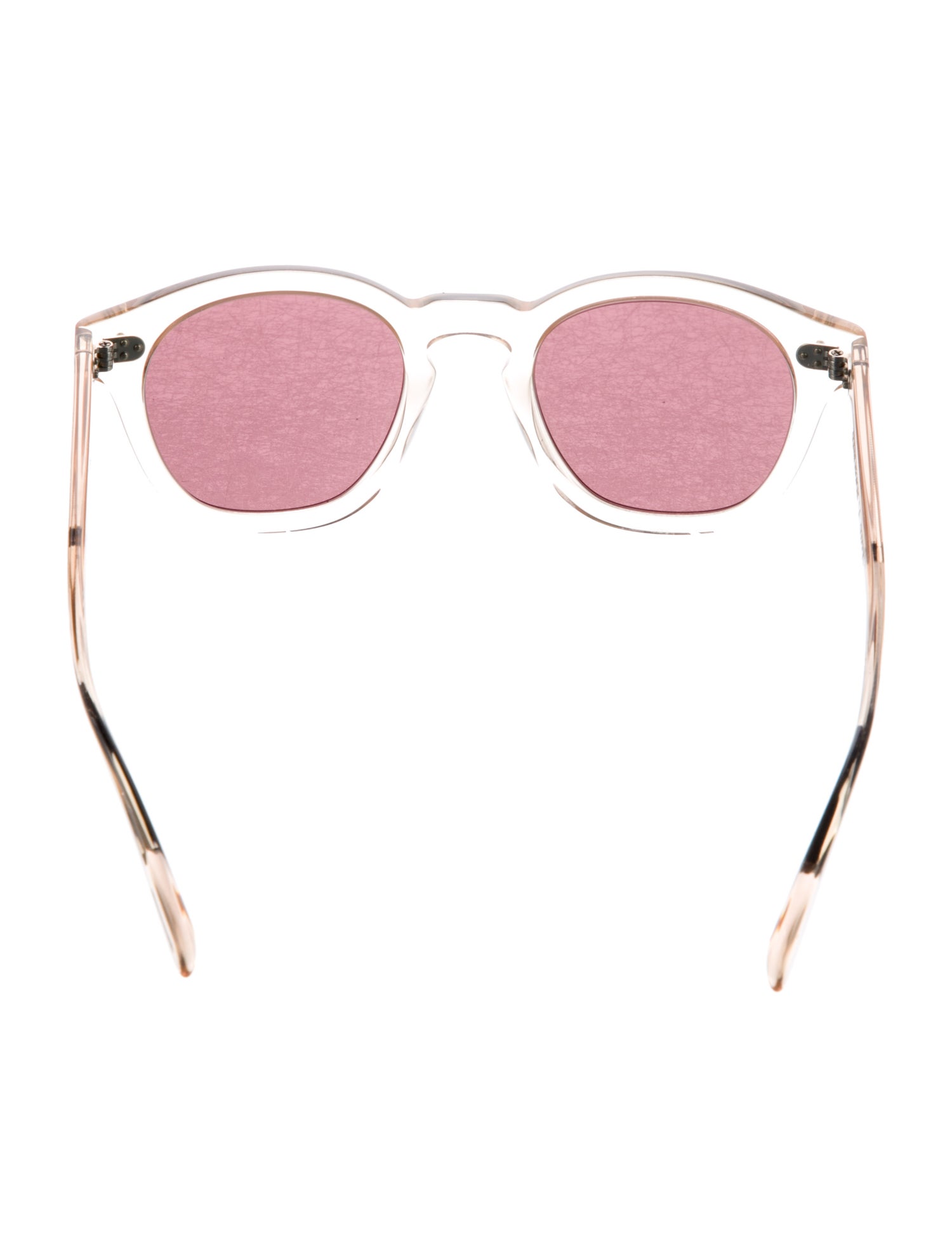Oliver Peoples Wayfarer Mirrored Sunglasses