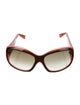 Oliver Peoples Oversize Gradient Sunglasses