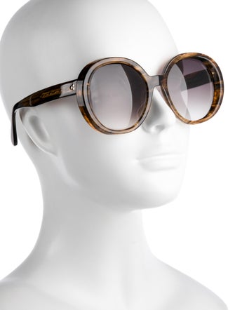 Oliver Peoples Oversize Gradient Sunglasses