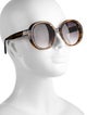 Oliver Peoples Oversize Gradient Sunglasses