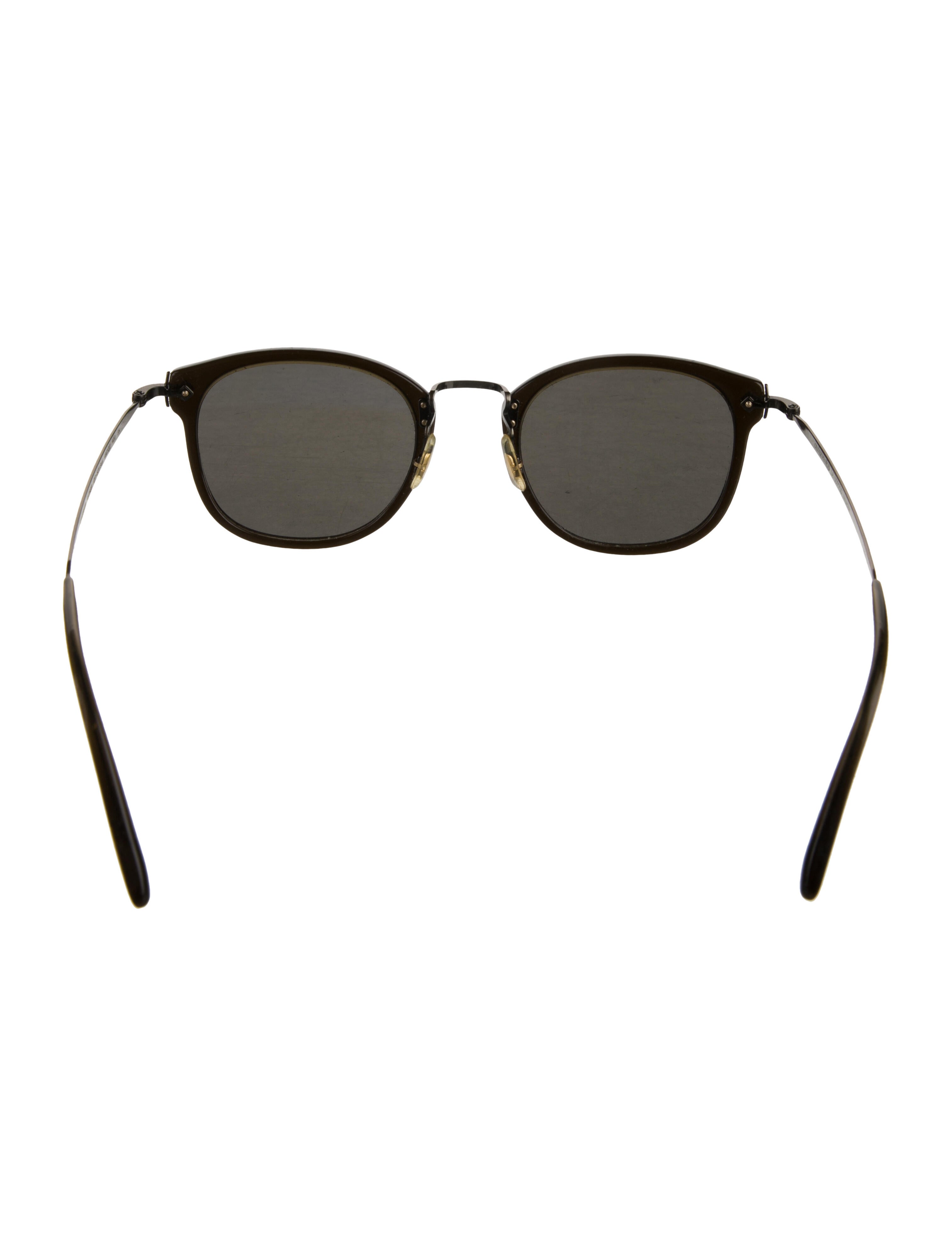 Oliver Peoples Round Tinted Sunglasses